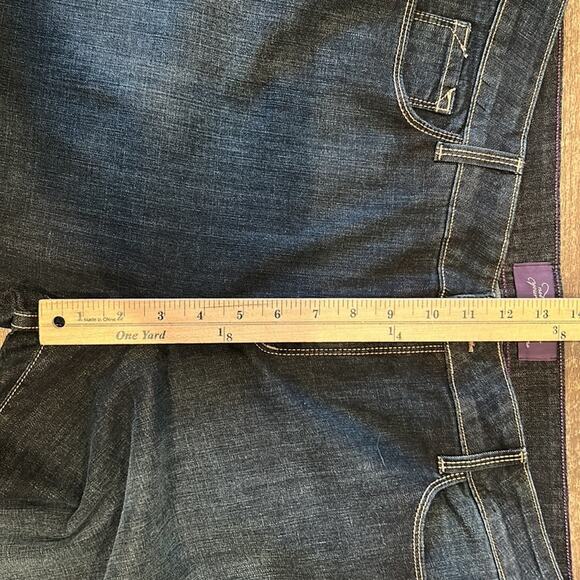 NYDJ Straight Jeans Lift x Tuck Technology Dark Denim Size 16 - Picture 4 of 7